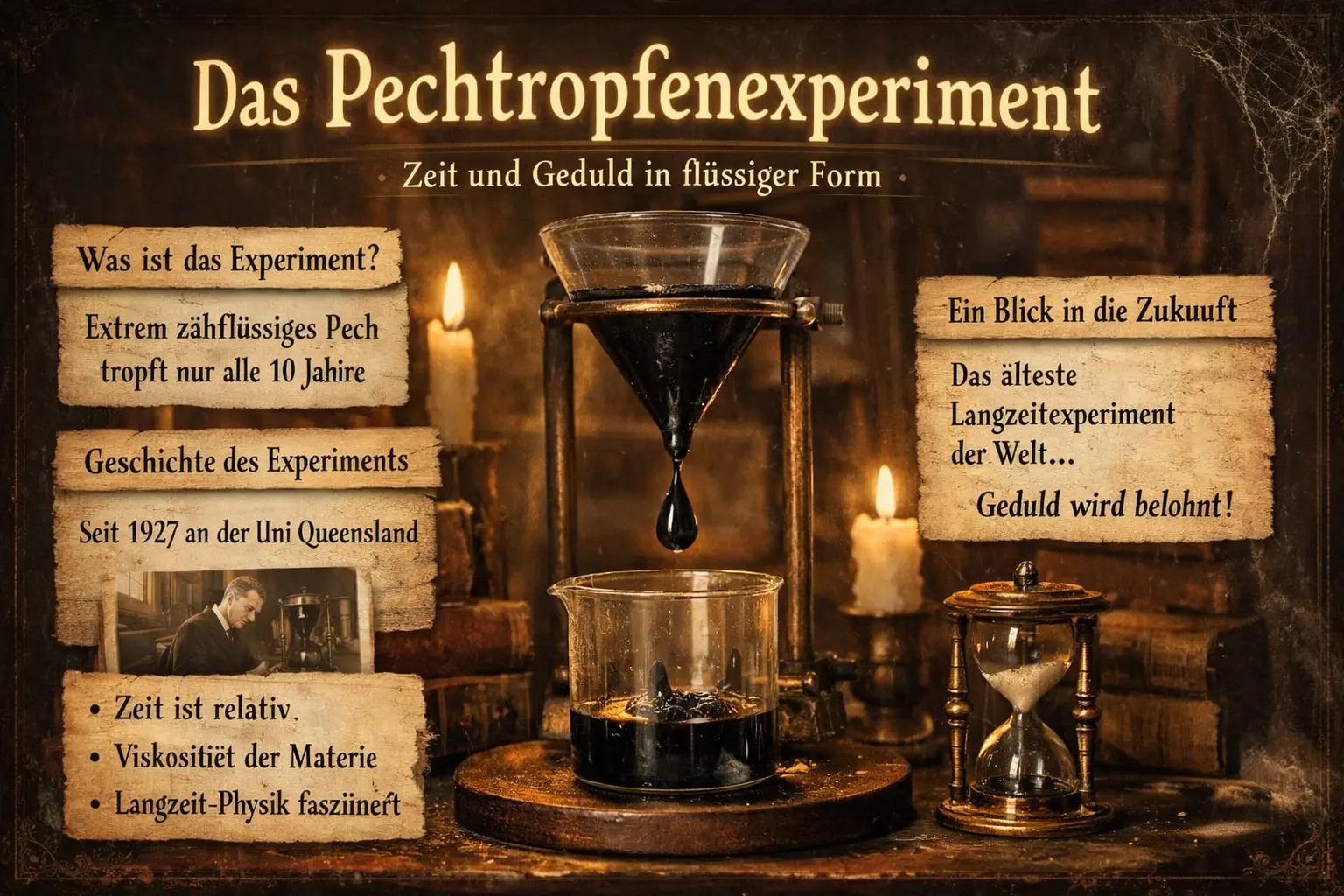 Pechtropfenexperiment