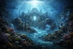 Die versunkene Stadt Atlantis