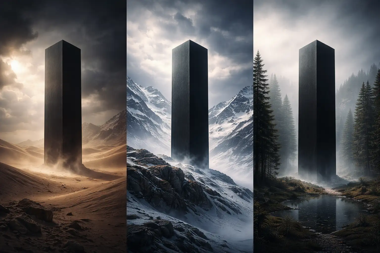 Die mysteriösen Monolithen