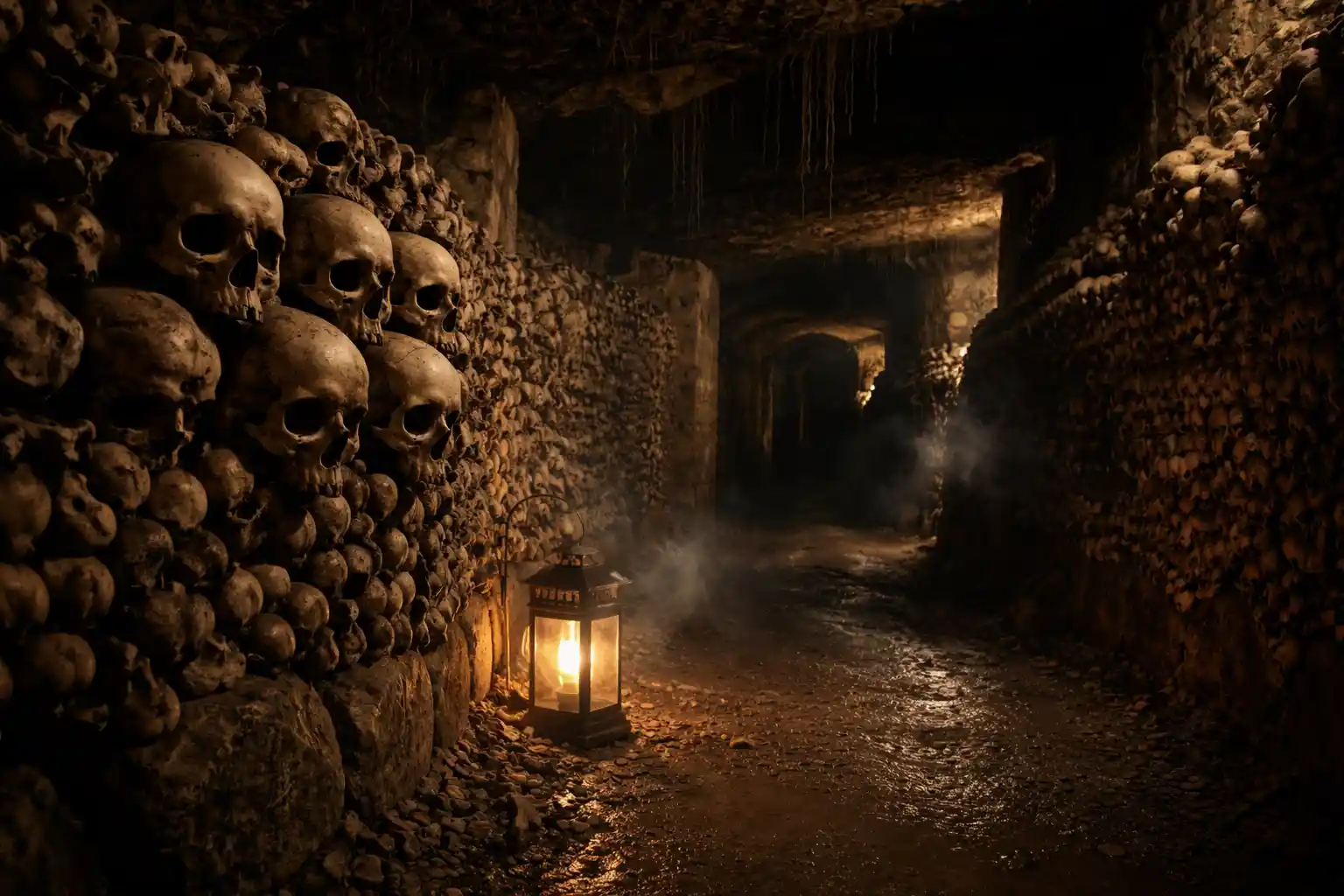 Geister der Pariser Katakomben