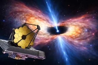 NASA Webb Schwarzes Loch