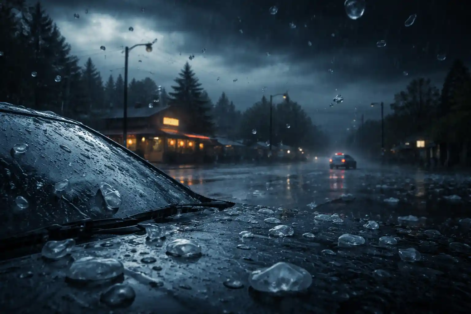 Oakville Blob Regen Phänomen