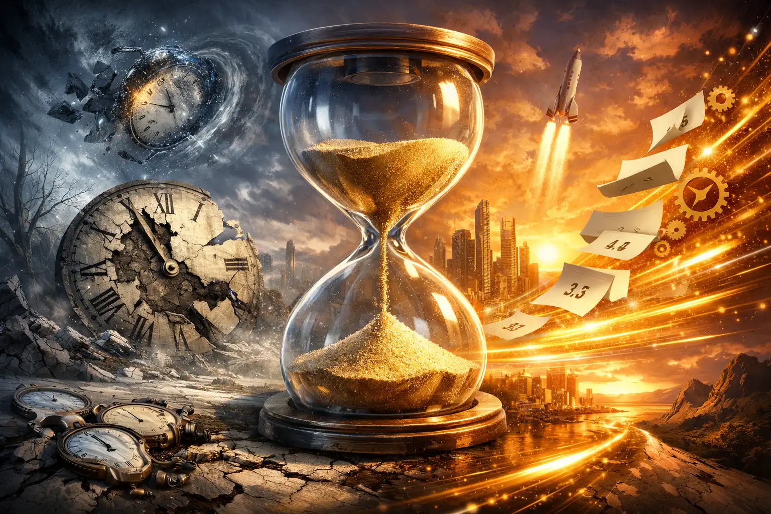 Warum Zeit nur vorwärts läuft