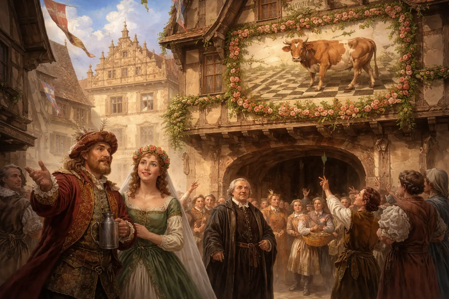 Wo die Kuh am Brett spielt