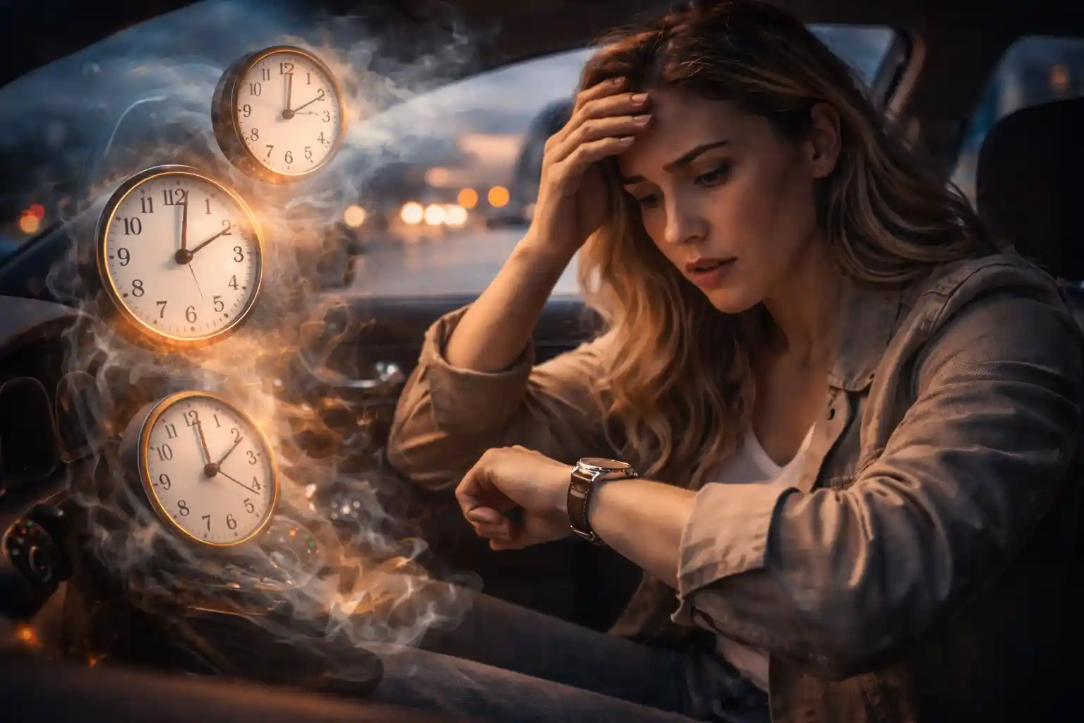 Zeitverlust im Alltag