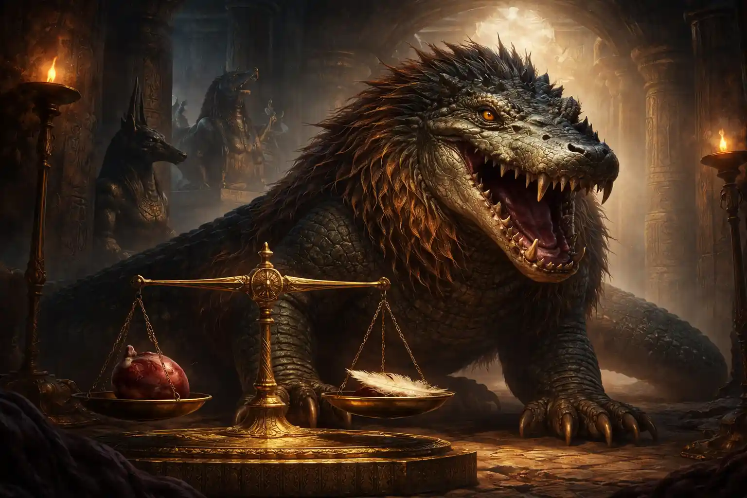 Ammit im Schatten des Totengerichts