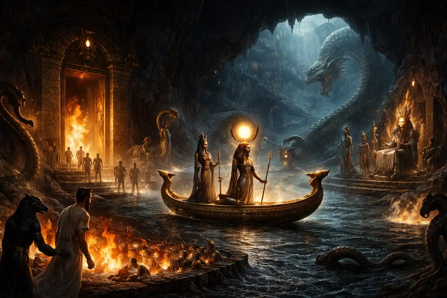 Die Duat das Reich der Nacht