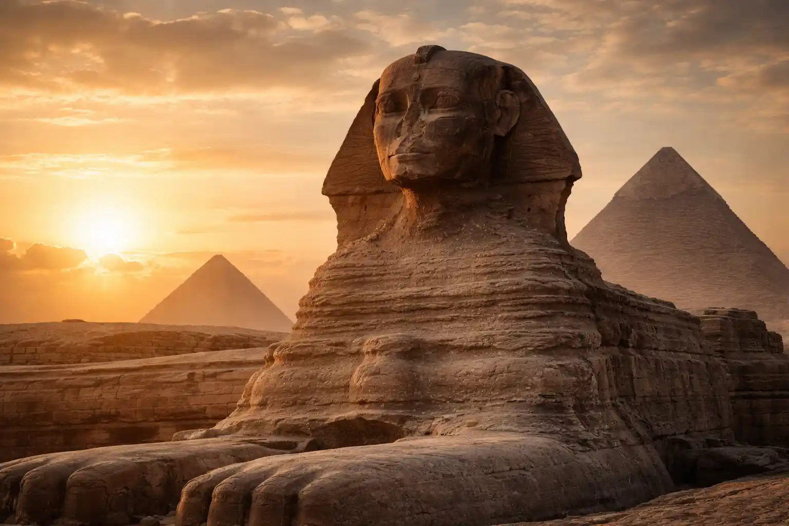 Die Sphinx ein stummer Wächter