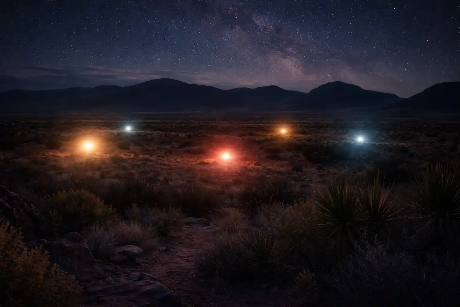 Geisterlichter von Marfa