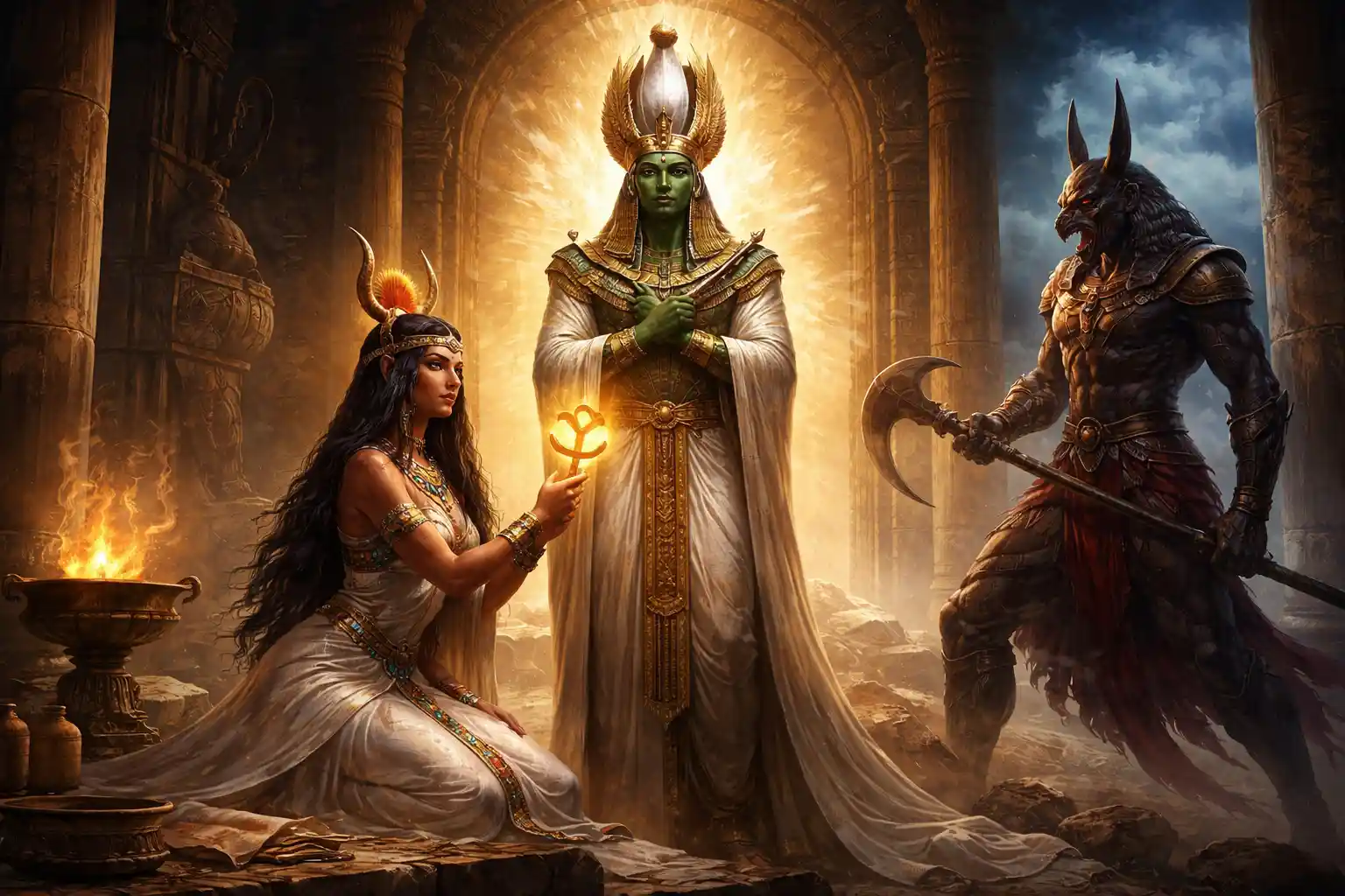 Legende von Osiris, Isis und Seth